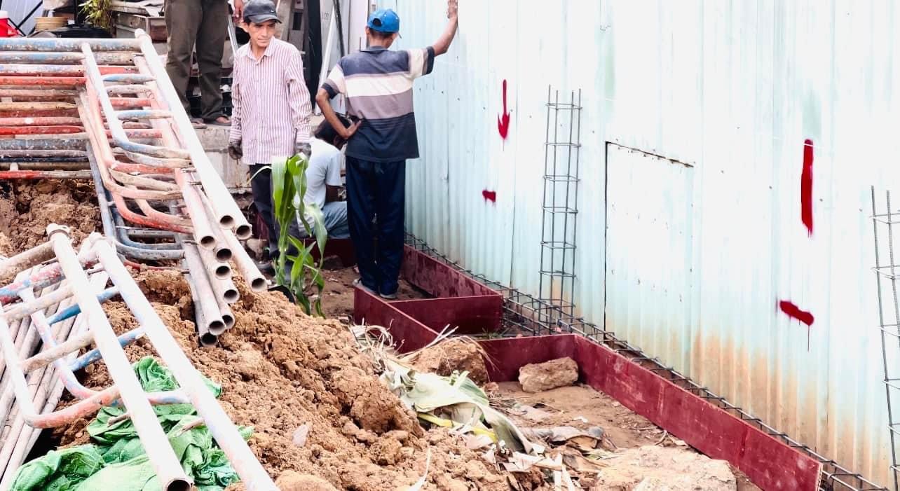 QUY TRÌNH THI CÔNG XÂY DỰNG HÀNG RÀO TƯỜNG GẠCH & LIÊN KẾT GIỮA MÓNG KIM CƯƠNG 247 VÀ HỆ ĐÀ TRUYỀN THỐNG.