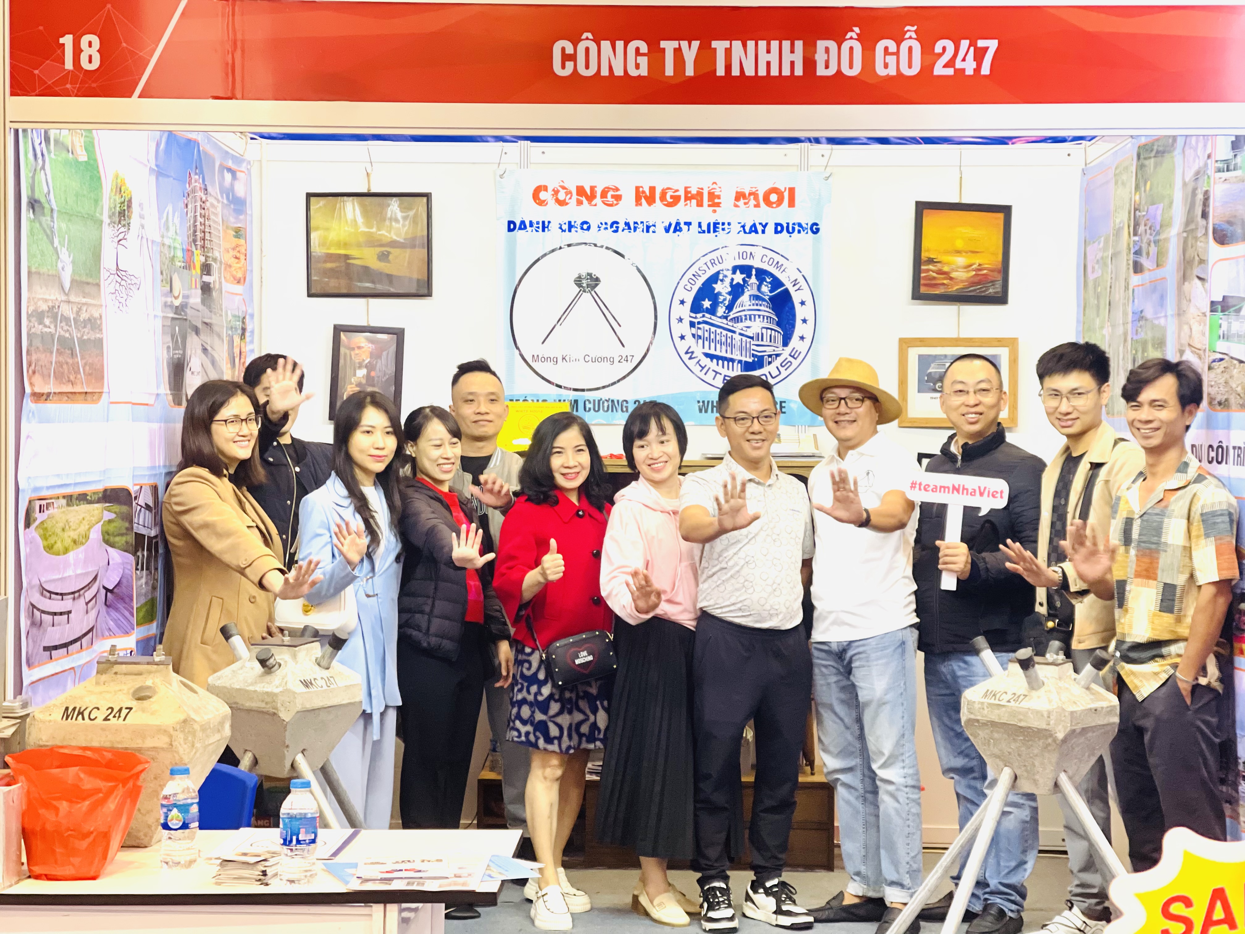 MÓNG KIM CƯƠNG 247 - TẠI TRIỂN LÃM QUỐC TẾ VIETBULID 2023 - HCM.